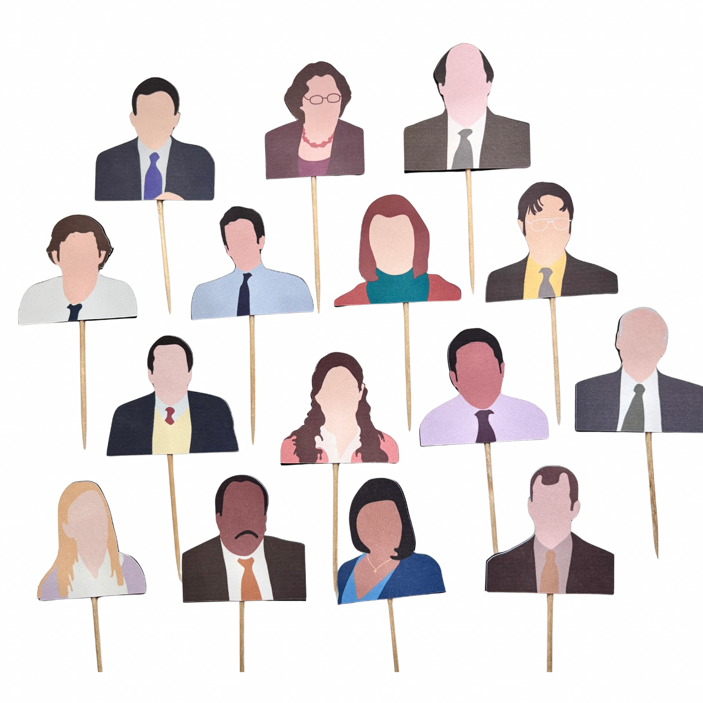The Office Inspired Cupcake Toppers
