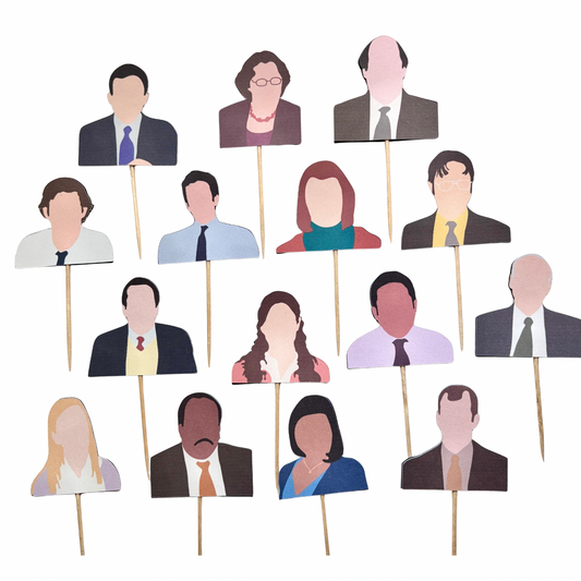The Office Inspired Cupcake Toppers